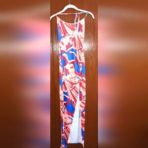 Fashion Nova Multicolor Dress